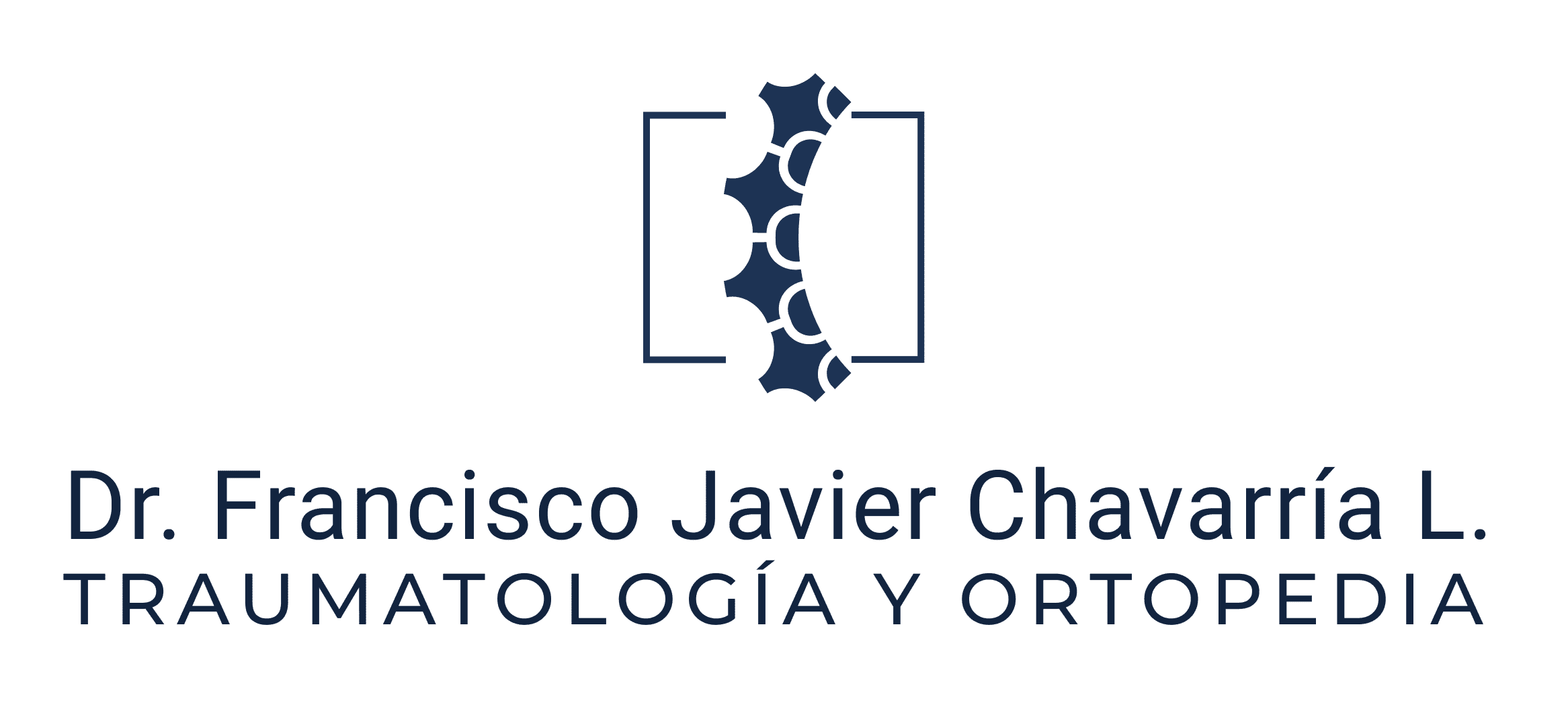 Traumatología y Ortopedia y Cirugía de Columna de mínima invasión en
                CDMX - Dr. Francisco Javier Chavarría Laredo